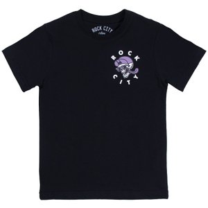 Camiseta Rock City Good Times Infantil Preto