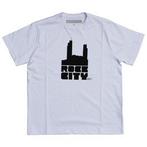 Camiseta Rock City Logo Juvenil Branco