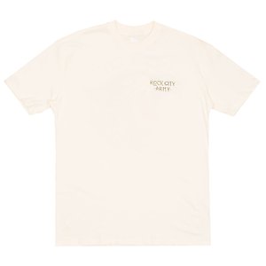 Camiseta Rock City Relax Pantera Off White