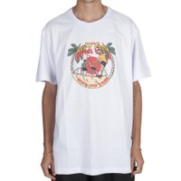 Camiseta Rock City Skate Sun Branco