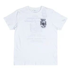 Camiseta Rvca Security Code Off White