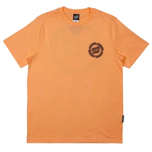 Camiseta Santa Cruz Flame Ringed Dot Ss Salmão