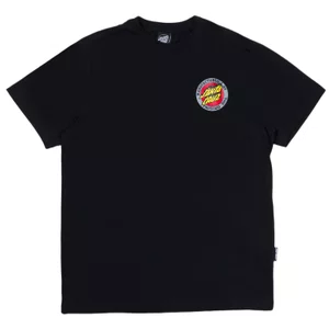 Camiseta Santa Cruz Flamed Mfg Dot Ss Preto