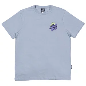 Camiseta Santa Cruz Knibbs Invasion Hand Cinza