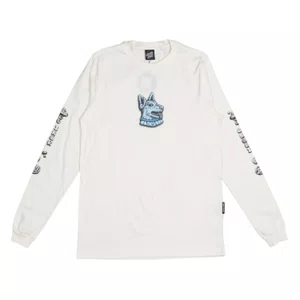 Camiseta Santa Cruz M/L Winkowski Dog Off White