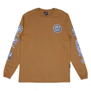 Camiseta Santa Cruz Rob Evolution M/L Caqui