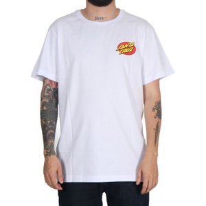 Camiseta Santa Cruz Street Creep Hand Branco - Rock City