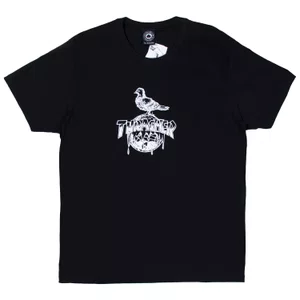 Camiseta Thrasher Anti Hero Cover The Earth Preto