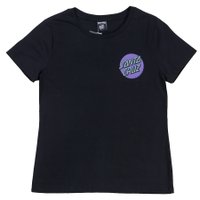 Camiseta Thrasher X Santa Cruz Diamond Dot Feminino Preto