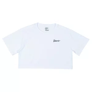 Camiseta Vans Classic Script Branco