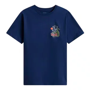 Camiseta Vans Infantil Hangry Gator Azul