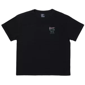 Camiseta Vans Lady Wall Outsized Preto