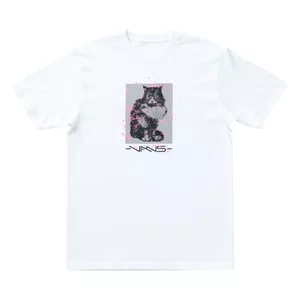 Camiseta Vans Ss Feline White Branco