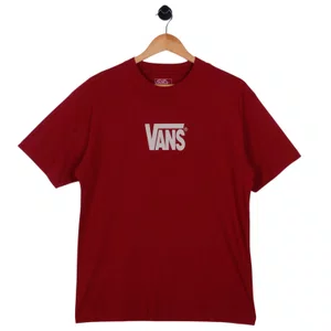 Camiseta Vans Stretch Logo Bordô