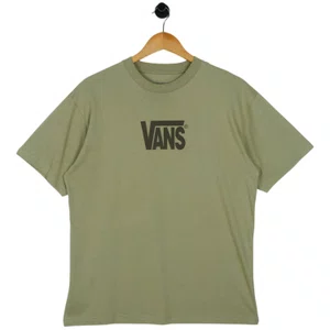 Camiseta Vans Stretch Logo Verde Oliva