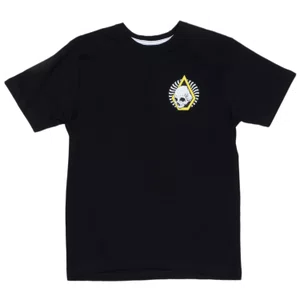 Camiseta Volcom Arched Juvenil Preto
