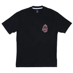 Camiseta Volcom Comfort Snake Peace Preto