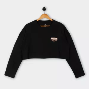 Camiseta Volcom M/L Lock It Up Feminina Preto