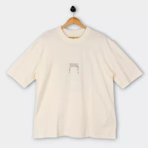 Camiseta Volcom Moth Feminina Off White