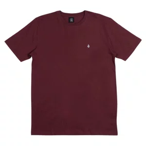 Camiseta Volcom Stone Blanks Bordo