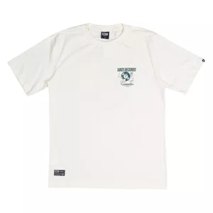 Camiseta Wats Records Off White