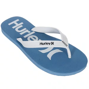 Chinelo Hurley One&Only Denim Azul/Branco
