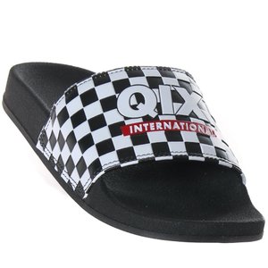 Chinelo slide qix xadrez