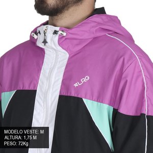 Corta vento masculino colorido best sale