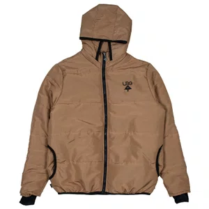 Jaqueta Lrg Logo Plus Puffer Caqui