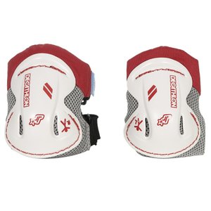 Joelheira Decathlon Knee Pads Infantil Preto/Vermelho