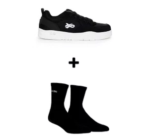 Kit Tênis Öus Fluente + Meia Altai Basica Bordada