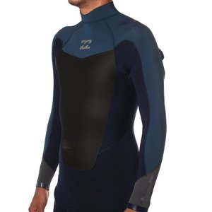 Long John Billabong Absolute Comp 302 Backzip Full Azul Marinho