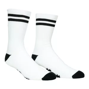 Meia Lost Full Branding Branco/Preto