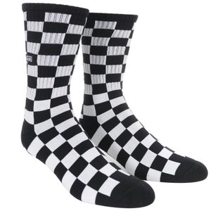 Meia Vans Checkerboard Crew Ii Checkerboard Preto/Branco