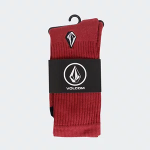 Meia Volcom Stone Bordo