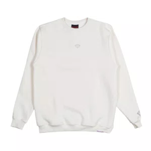 Moletom Diamond Brilliant Crewneck Creme