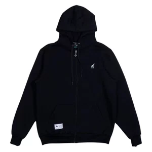 Moletom Lrg Canguru Aberto 47 Zip Preto