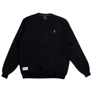 Moletom Lrg Careca 47 Crew Fleece Preto