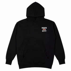 Moletom Rock City Rosas Marchioros Premium 3 Cabos Preto