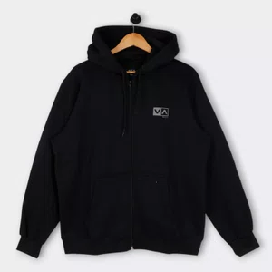 Moletom Rvca Aber Mini Balance Box Zip 280 Preto