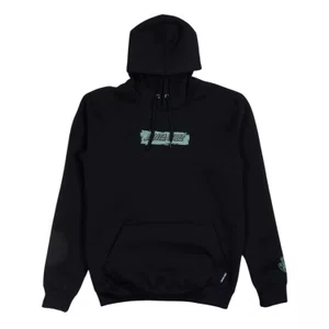 Moletom Santa Cruz Cut Strip Front Hood Preto