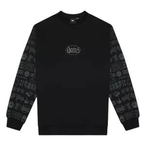 Moletom Vans Mixed Lot Crew Preto