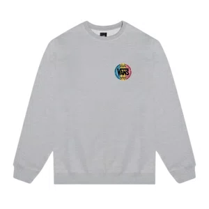 Moletom Vans Retro Co Crew Cinza Mescla