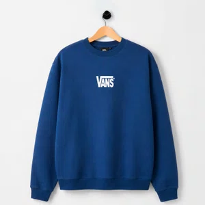 Moletom Vans Stretch Logo Crew Azul