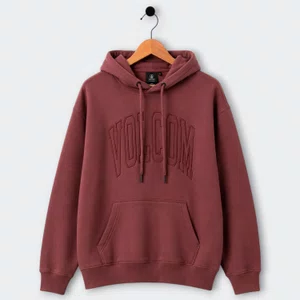 Moletom Volcom Stone Elite Feminino Bordo