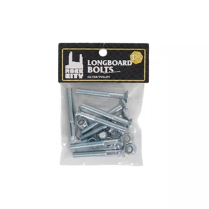 Parafuso De Base Longboard Rock City Prata