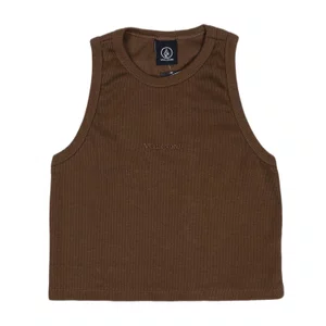 Regata Volcom Tight Tank Feminina Marrom