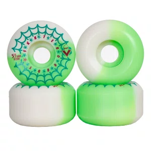 Roda Fomo Vertical Spider 100 A Branco/Verde