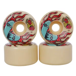 Roda Milk Wings Cone 101a Off/Azul/Vermelho