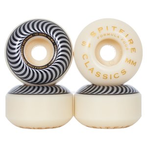 Roda Spitfire Formula Four Tablets 99d Branco/Prata